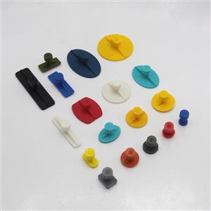 سری چسبونک پلاستیکی صافکاری خودرو مدل YP-018 مجموعه 18 عددی