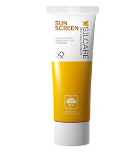 کرم ضد آفتاب و آبرسان SPF30 حجم 50 میلی لیتر سیلکر
