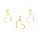 Zarman ZMS0410 Gold Half Set For Women