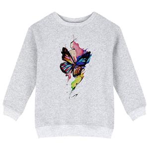 سویشرت دخترانه مدل پروانه کد X01