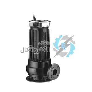 پمپ لجن کش چدنی خردکن دار سه فاز 4 اینچ 22.9 متری آبارا SSH 100-60/5.5 WC X
