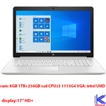 HP laptop 17 i5-1335U 8GB 512GB SSD intel UHD