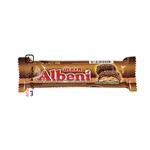 بیسکوییت شکلاتی آلبنی Albeni اولکر با مغز کرم کاراملی وزن 72 گرم
