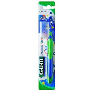 مسواک جی یو ام مدل Technique Junior مخصوص کودکان بالای 10 سال با برس خیلی نرم G.U.M Technique Junior Up To 10 Years Tooth Brush