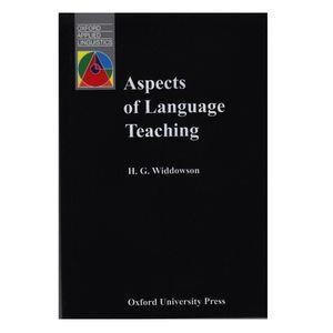 کتاب Aspects of Language Teaching اثر H. G. Widdowson انتشارات الوندپویان