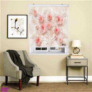 پرده زبرا زیو مدل سیلوئت 3D1253 سایز 150x150 سانتی متر