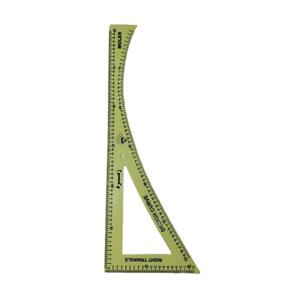 خط کش خیاطی مدل مقعر 60cm کد 03