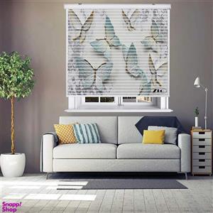 پرده زبرا زیو مدل سیلوئت 3D1462 سایز 150x150 سانتی متر