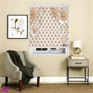 پرده زبرا زیو مدل سیلوئت 3D1283 سایز 150x150 سانتی متر