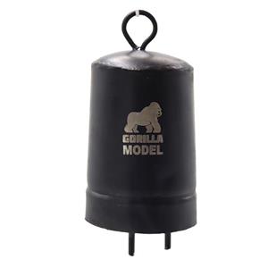 آویز تزیینی مدل گوریلا طرح زنگوله کد YP-KORSI-JOSH-16.5CM