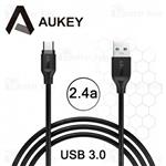 کابل Type C آکی AUKEY CB-DC4 USB 3.0 توان 2.4 آمپر