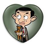 پیکسل خندالو طرح مستر بین Mr Bean مدل قلبی کد 10657