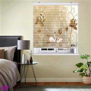 پرده زبرا مدل سیلوئت 3D1007 سایز 150x150 سانتی متر