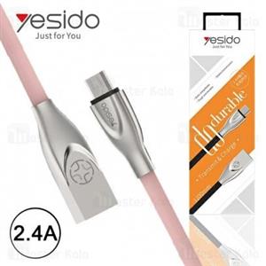 کابل میکرو یو اس بی یسیدو Yesido CA-16 do durable توان 2.4 آمپر