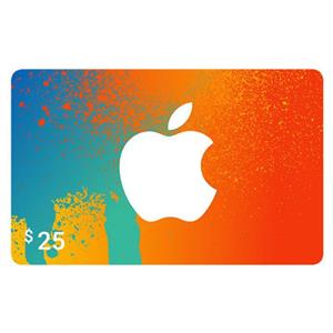 گیفت کارت اپل - Apple Gift Kart Apple Gift Kart 25 Dollars