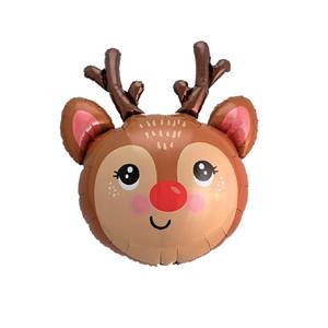 بادکنک فویلی مستر تم طرح گوزن پلاس