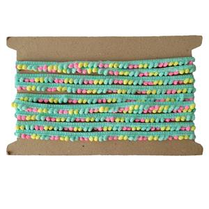 نوار پوم پوم مدل پاستیلی طول دو متر