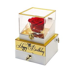 جعبه موزیکال مدل رزجاودان طرح Happy Birthday