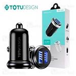 شارژر فندکی دو پورت توتو TOTU Glory DCCD-011 Dual USB با توان 2.4 آمپر