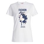 تی شرت آستین کوتاه زنانه کاندید اسپرت طرح fashion مدل 24