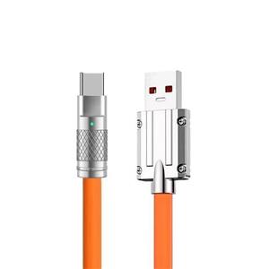 کابل تبدیل  USB به USB-C سوپر فست مدل 120W طول 1.2 متر