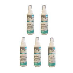 اسپری ضدعفونی کننده بهبان شیمی مدل سپتی پرپ پلاس حجم 125 میلی لیتر مجموعه 5 عددی