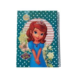 دفتر نقاشی 50 برگ تکنو طرح سوفیا کد 024