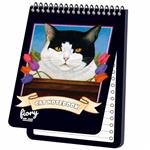 دفترچه یادداشت مستر راد طرح گربه پرشین مدل check box کد fiory 1814