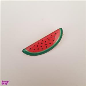 گیره مو دخترانه مدل هندوانه نیم دایره بسته دو عددی