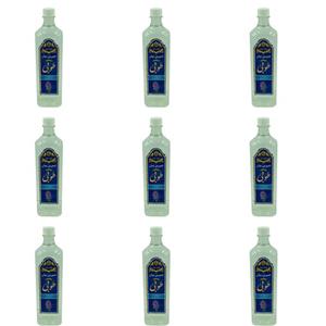 عرق شیرین بیان گلاب طوبی - 1 لیتر بسته 9 عددی