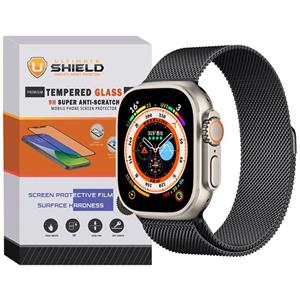 بند آلتیمیت شیلد مدل Milanese مناسب برای ساعت هوشمند هاینو تکو T92 Ultra Max