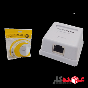 کیستون باکس پی نت پلاس مدل 90-20 Cat5e تک پورت