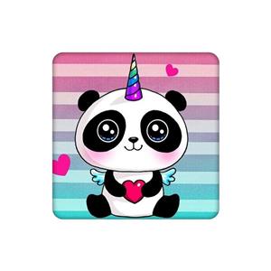 زیرلیوانی طرح پاندا و کلاه تولد کد 1928017