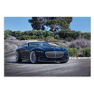 پوستر طرح ماشین مرسدس بنز - Vision Mercedes Benz Maybach مدل NV0733