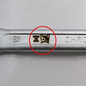 آچار یکسر تخت و یکسر رینگی مدل پرشین کت کد YPA-019MM سایز 19 میلیمتر