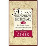 کتاب Adlers Philosophical Dictionary اثر Mortimer Jerome Adler انتشارات Touchstone