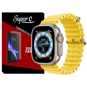 بند سوپرسی مدل Ocean مناسب برای ساعت هوشمند هاینو تکو T94 Ultra Max