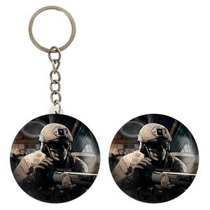 پیکسل خندالو مدل بازی کال آف دیوتی مدرن وارفر وارزون گوست کد 26119 به همراه جاکلیدی