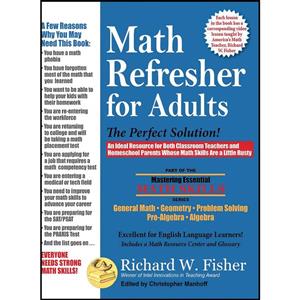 کتاب Math Refresher for Adults اثر Richard W. Fisher انتشارات بله