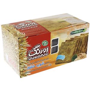 نان سنتی کاک حاوی ارد جو دو سر اورنگ مقدار 400 گرم Ourang Enriched Bread With Oat Flour And dill gr 