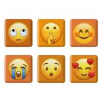 مگنت خندالو طرح ایموجی Emoji کد 1556A مجموعه 6 عددی