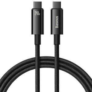 کابل تبدیل USB C باسئوس مدل TUNGSTEN 240W طول 1 متر 