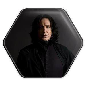 پیکسل خندالو طرح اسنیپ هری پاتر Harry Potter مدل شش ضلعی کد 19362