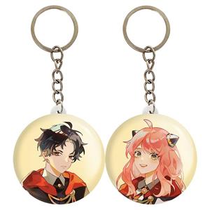 جاکلیدی خندالو مدل آنیا و دزموند انیمه اسپای ایکس فمیلی Spy X Family کد A161 مجموعه 2 عددی