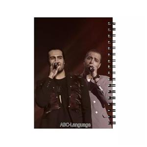 دفتر زبان طرح گروه موسیقی ماکان بند کد D-5016