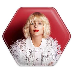 پیکسل خندالو طرح تیلور سوئیفت Taylor Swift مدل شش ضلعی کد 19045