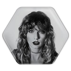 پیکسل خندالو طرح تیلور سوئیفت Taylor Swift مدل شش ضلعی کد 19046