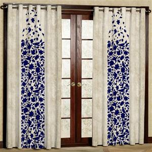 پرده مدل مخمل پانچی کد 4590 سایز 140x280 سانتی متر