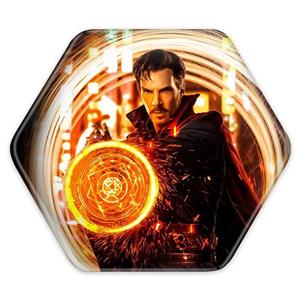 پیکسل خندالو طرح دکتر استرنج مارول Marvel مدل شش ضلعی کد 19378