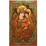 تابلو نقاشی طرح حضرت مریم و حضرت مسیح کد A35
